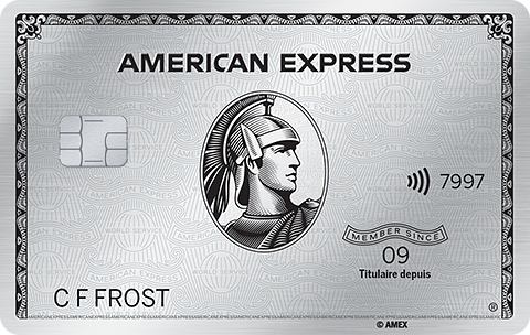 Amex Platinum Canada card