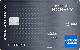 Marriott Bonvoy Amex Canada card