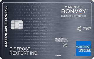 Marriott Bonvoy Business Canada card