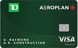 TD Aeroplan Visa Business card